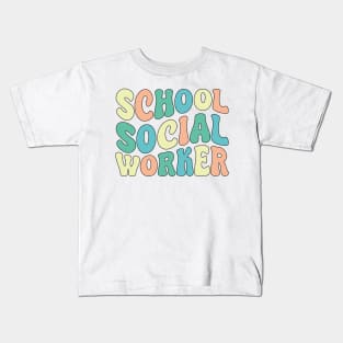 school social worker Kids T-Shirt